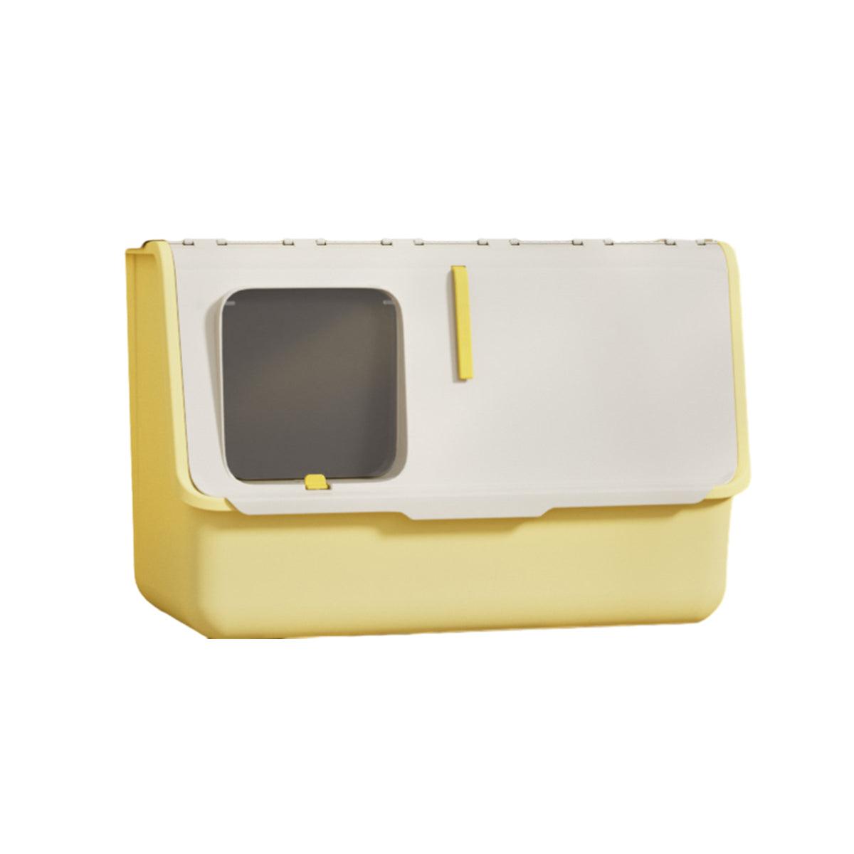 Large Fully Enclosed Cat Litter Box with Lid Odor Control Litter Pan for Cats - Green V528-CAT-LITTER-BOX-GREEN-228064