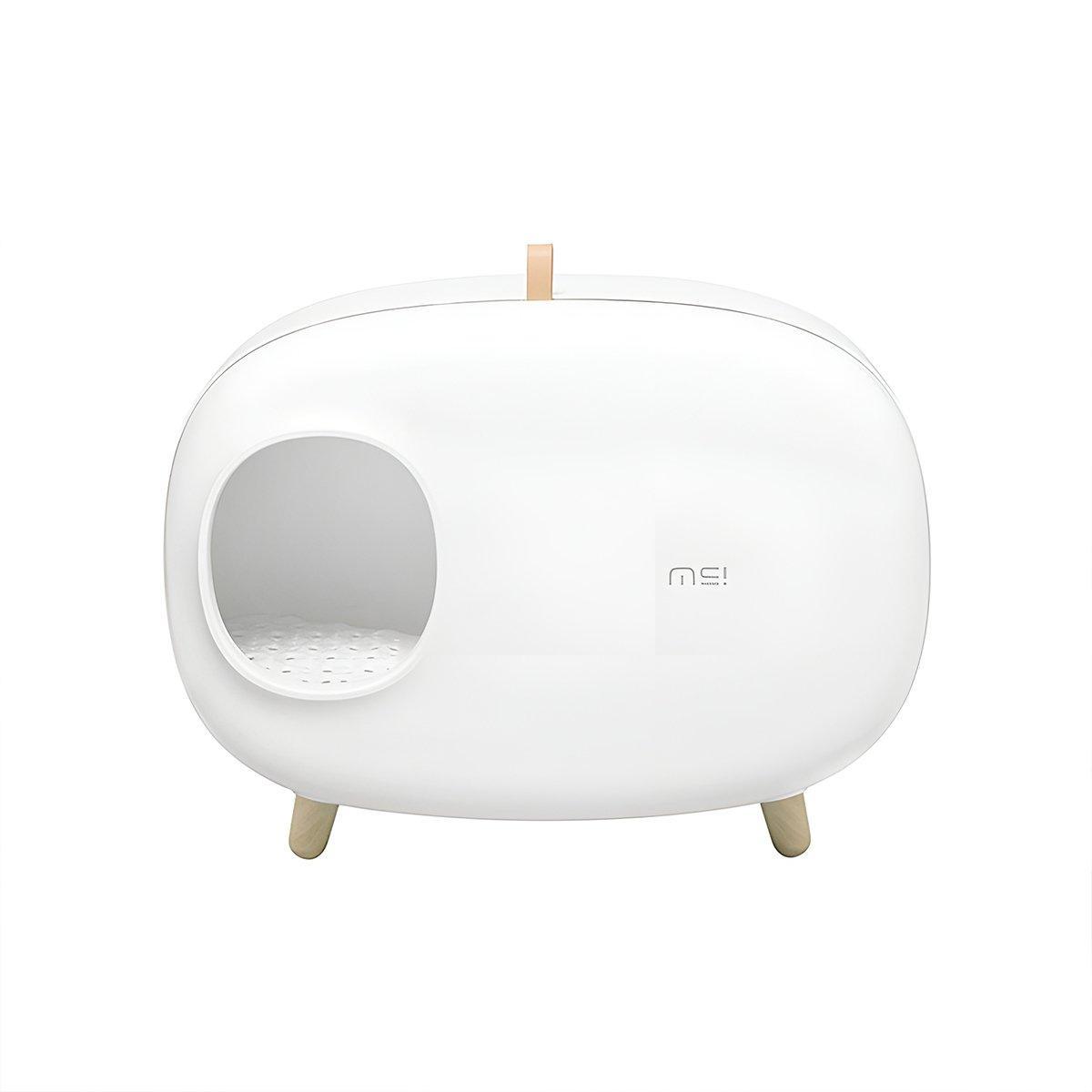 Cat Litter Box Semi-closed Cat Supplies Cat Toilet Drawer Large Cat Litter Box - Green V528-CAT-LITTER-BOX-GREEN-245266