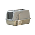 Durable Stainless Steel Cat Litter Box Pan Pet Toilet Odor Control Tray Large - Grey V528-CAT-LITTER-BOX-GREY-742557