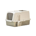 Durable Stainless Steel Cat Litter Box Pan Pet Toilet Odor Control Tray Large - White V528-CAT-LITTER-BOX-WHITE-673805