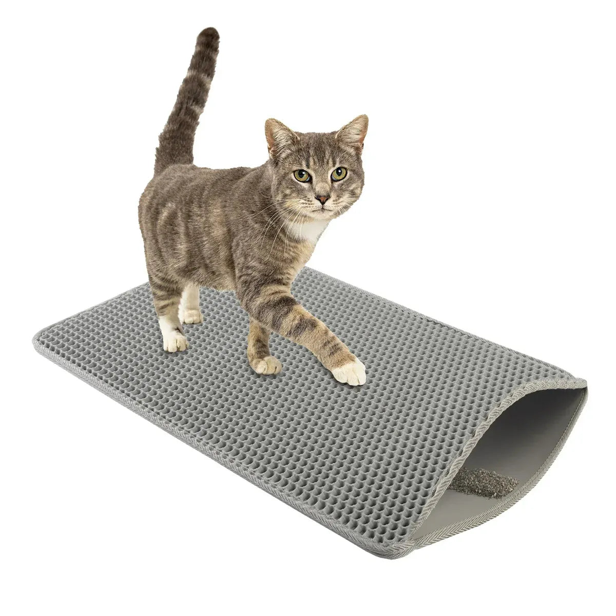 Washable Cat Litter Pad Waterproof Mat Reusable Pet Pee Training Pad Litter Box - 30x47cm