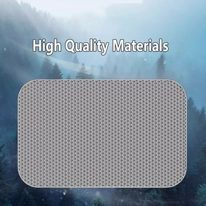 Washable Cat Litter Pad Waterproof Mat Reusable Pet Pee Training Pad Litter Box - 30x47cm V528-CAT-LITTER-MAT-30-47CM-767845