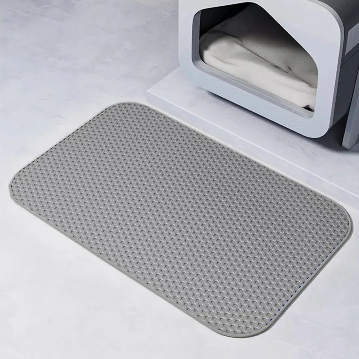 Washable Cat Litter Pad Waterproof Mat Reusable Pet Pee Training Pad Litter Box - 35x60cm