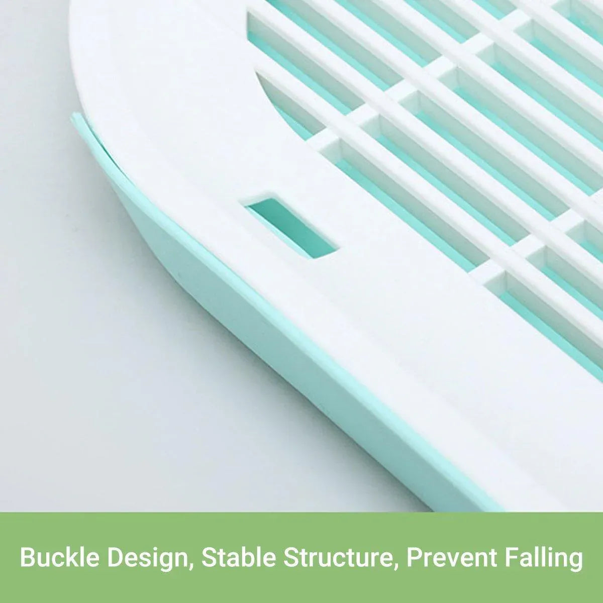Anti Spill Cat Litter Mat Double Layer Pet Toilet Mat for Litter Box - Blue V528-CAT-LITTER-MAT-BLUE-601738