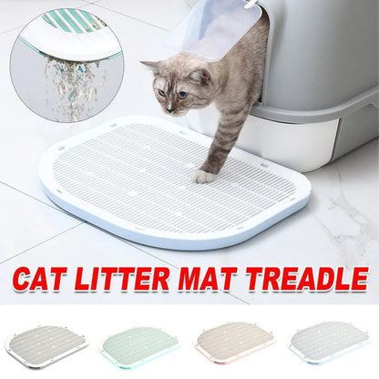 Anti Spill Cat Litter Mat Double Layer Pet Toilet Mat for Litter Box - Green V528-CAT-LITTER-MAT-GREEN-924210