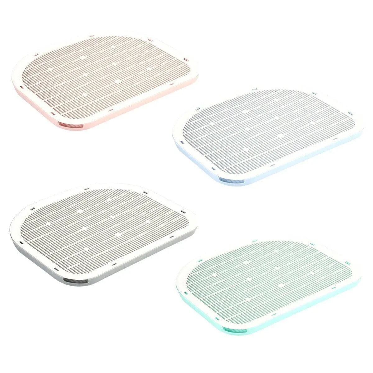 Anti Spill Cat Litter Mat Double Layer Pet Toilet Mat for Litter Box - Green V528-CAT-LITTER-MAT-GREEN-924210
