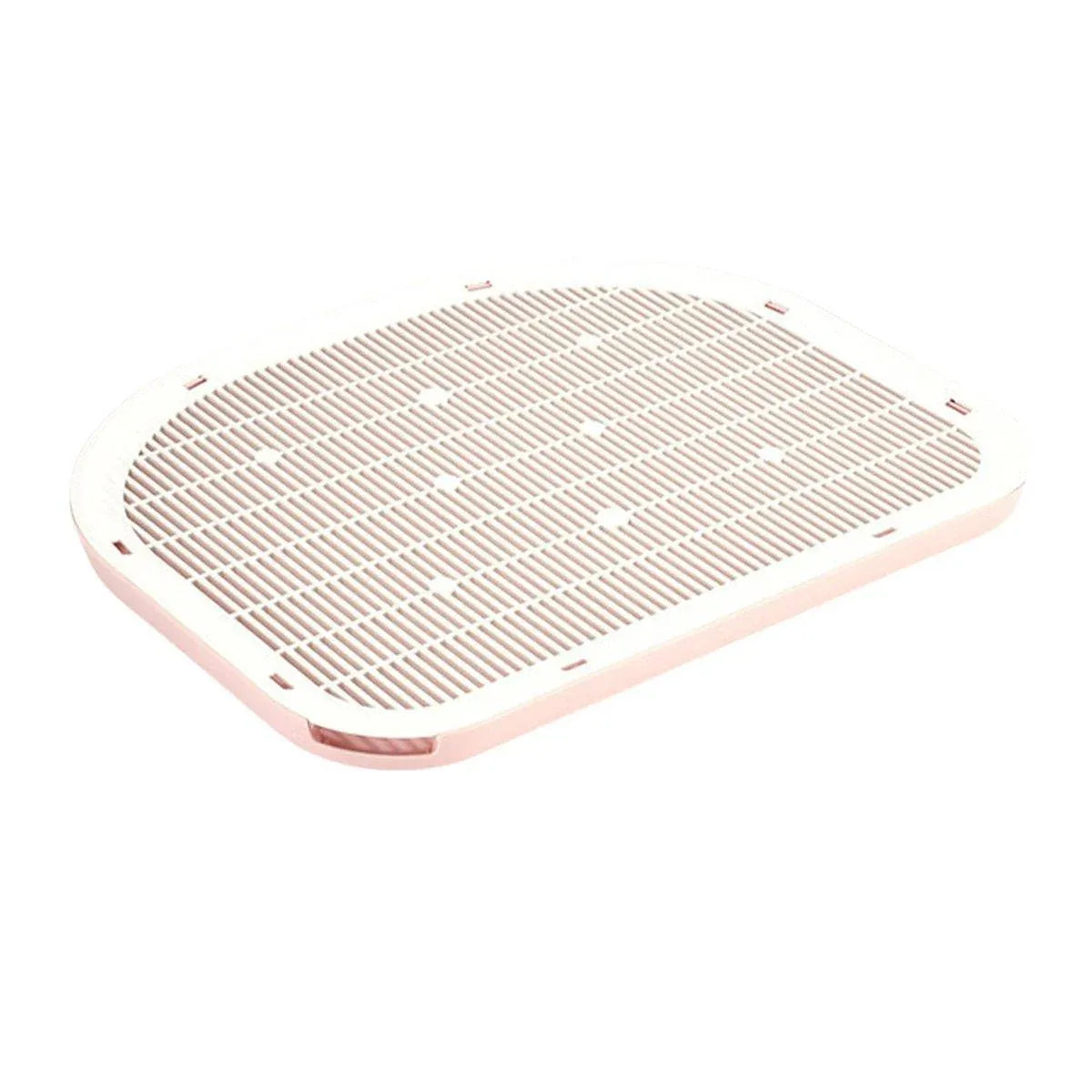 Anti Spill Cat Litter Mat Double Layer Pet Toilet Mat for Litter Box - Pink V528-CAT-LITTER-MAT-PINK-474924