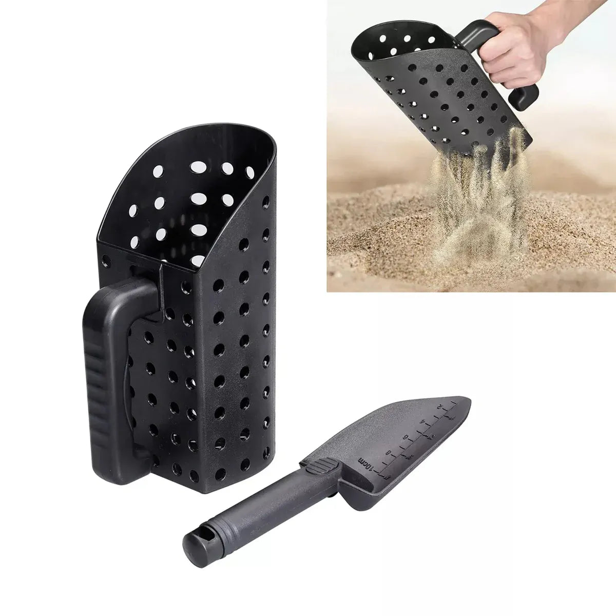 2PCS Cat Litter Scoop Durable Plastic Cleaning Shovel Kitty Box Waste Removal V528-CAT-LITTER-SCOOP-SET-738951