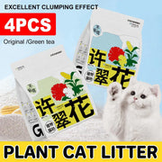 4pcs Cat Litter with Baking Soda Plant Clumping Odor Control for Cat - Original V528-CAT-LITTER-YW-4PCS-160291