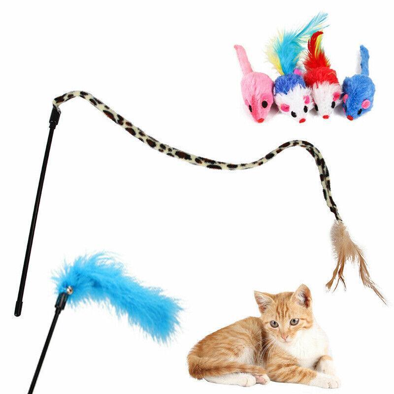 33PCS Cat Toy Set with Tunnel Balls Mice and Interactive Teaser Wands V528-CAT-PASSAGEWAY-21SUIT-6465221