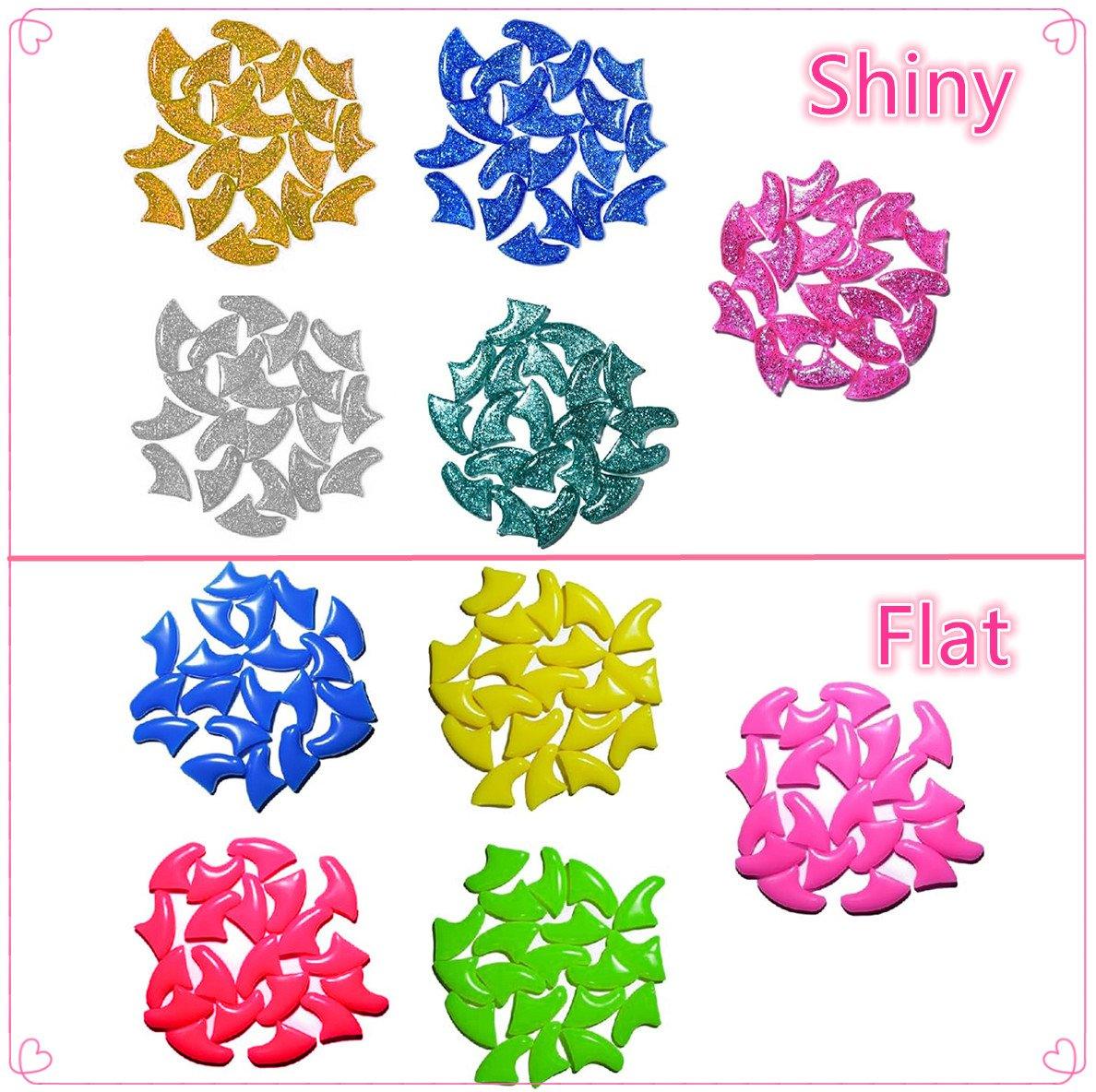 100PCS Anti Scratch Paw Covers for Cats and Kittens Nail Protector Soft Paw - Shiny-L V528-CAT-PAWL-SLEEVE-ZH6-L-128357