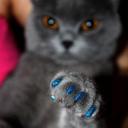 100PCS Anti Scratch Paw Covers for Cats and Kittens Nail Protector Soft Paw - Shiny-L V528-CAT-PAWL-SLEEVE-ZH6-L-128357
