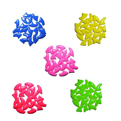 100PCS Anti Scratch Paw Covers for Cats and Kittens Nail Protector Soft Paw - Shiny-L V528-CAT-PAWL-SLEEVE-ZH6-L-128357
