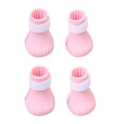 4pcs Cat Bathing Grooming Anti-Scratch Silicone Pet Socks for Bathing Feeding - Green V528-CAT-SHOES-GREEN-858357