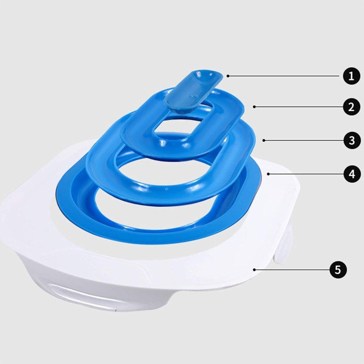 Cat Toilet Seat Trainer Kit Easy Toilet Training System for Cats Kittens V528-CAT-TOILET-TRAINER-608187