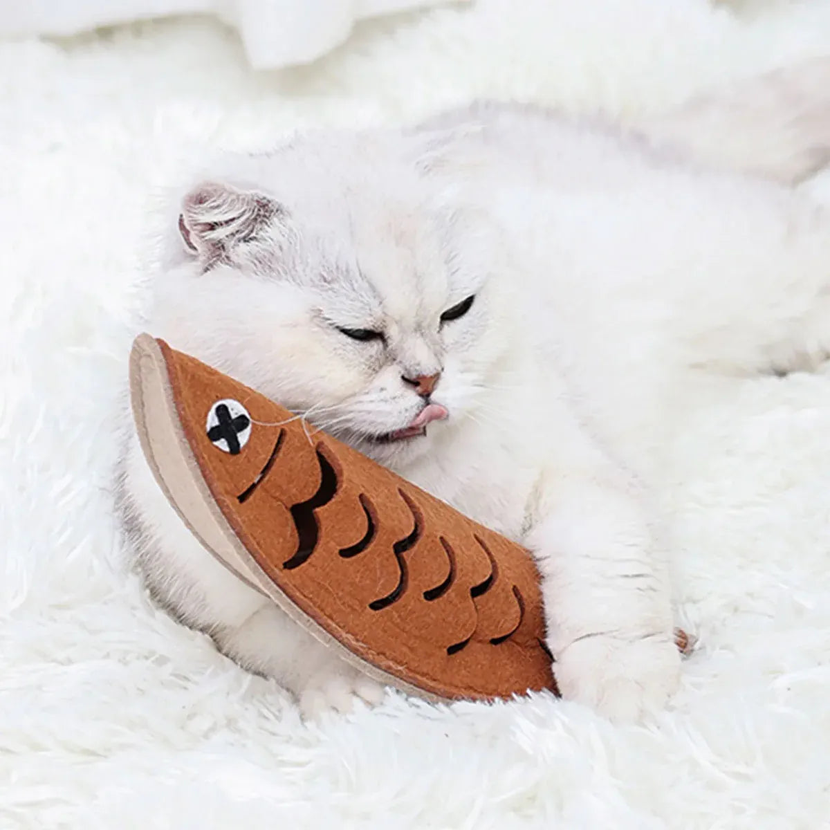 Cat Interactive Toy Food Dispenser Hide And Seek Puzzle Pet Toy Training Fun V528-CAT-TOY-458648