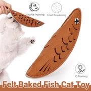 Cat Interactive Toy Food Dispenser Hide And Seek Puzzle Pet Toy Training Fun V528-CAT-TOY-458648