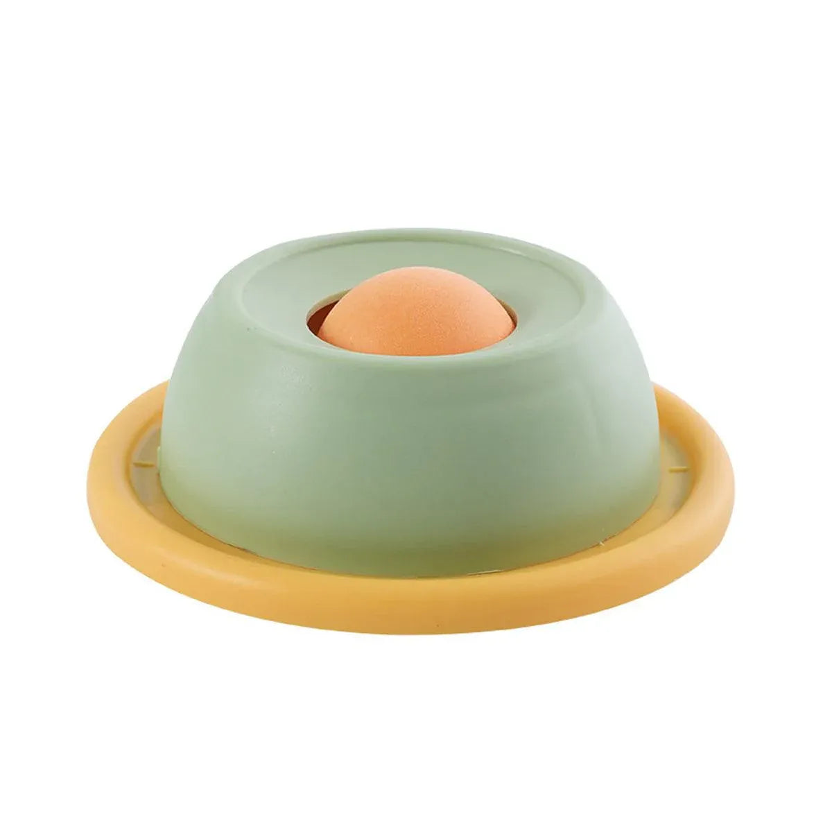 Cat Lick Toys Slow Food Tray Tease Interactive Cat Toy for Eating and Fun - Green V528-CAT-TOY-GREEN-834581