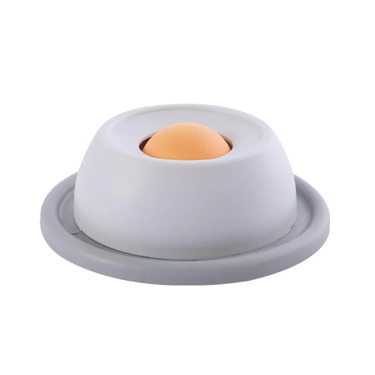 Cat Lick Toys Slow Food Tray Tease Interactive Cat Toy for Eating and Fun - Grey V528-CAT-TOY-GREY-149324