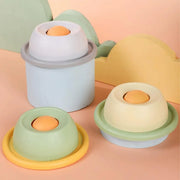 Cat Lick Toys Slow Food Tray Tease Interactive Cat Toy for Eating and Fun - Grey V528-CAT-TOY-GREY-149324