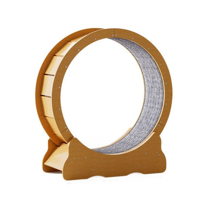 Cat Exercise Wheel Toy Furniture Running Treadmill Exerciser Scratcher Board V528-CAT-WHEEL-S-644787