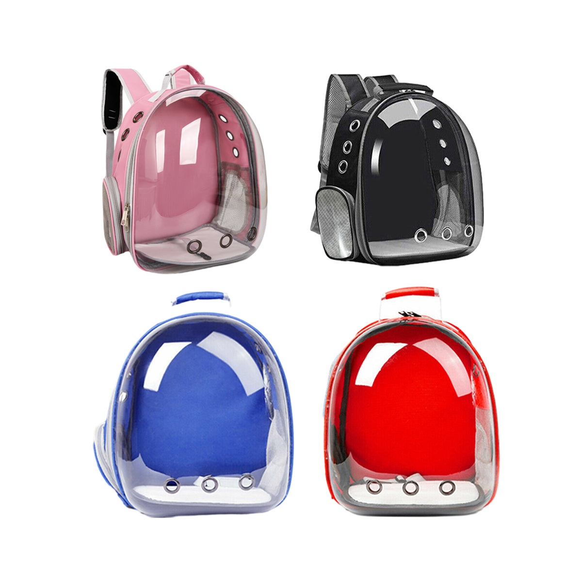 Pet Outdoor Carrier Backpack Cat Dog Puppy Travel Space Capsule Shoulder Bag - Black V528-CATBAG-BLACK-84646