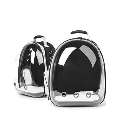 Pet Outdoor Carrier Backpack Cat Dog Puppy Travel Space Capsule Shoulder Bag - Black V528-CATBAG-BLACK-84646