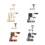 Cat Tree Scratching Post Gym House Condo Scratcher Furniture Tower - Grey V528-CATCLIMBINGFRAME-GREY-99555