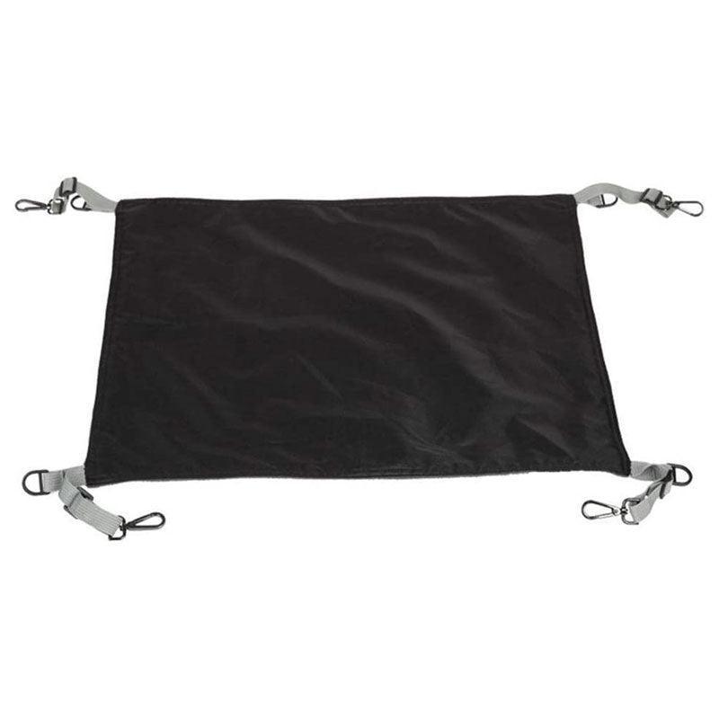 Waterproof Cat Hammock Hanging Bed Double Layer Dual Side Sleep Cage Swing Chair - Black V528-CATHAMMOCK-BLACK-92174
