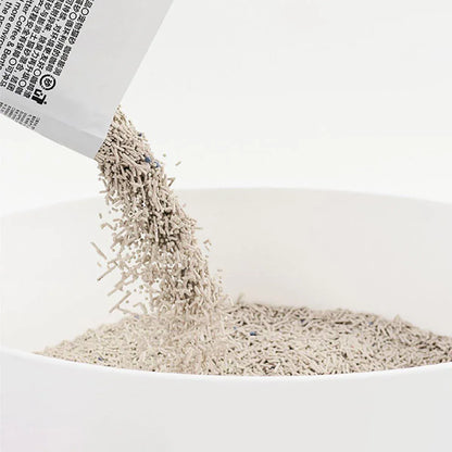 2.4kg Mixed Crushed Bentonite Tofu Cat Litter Cat Litter Deodorant Cat Supplies - 2.4kg*4 V528-CATLITTER-2-4KG-4-541549