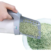 Cat Litter Scoop Integrated Detachable Shovel Holder Poop Pet Sifter Cleaning - 2 Roll Garbage Bags V528-CATLITTERSHOVEL-BAG-2PCS-90662