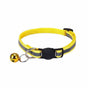 Reflective Cat Collar with Breakaway Buckle and Bell Adjustable for Small Pet Use - Yellow V528-CATNECKBELLCOLOUR-YELLOW60250
