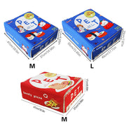Rectangular Cookie Box Pet Bed for Cats Dogs Cat Bed Kitten Puppy Soft Pet House - Red M V528-CATNEST-552892