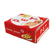 Rectangular Cookie Box Pet Bed for Cats Dogs Cat Bed Kitten Puppy Soft Pet House - Red M V528-CATNEST-552892