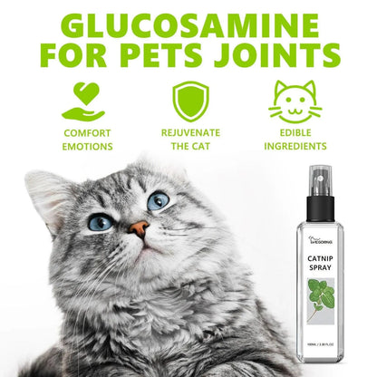 Catnip Spray Relieves Cat Anxiety Boosts Vitality Pet Health Care Natural Spray V528-CATNIP-SPRAY-728884