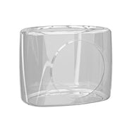 Transparent Capsule Cat Litter Box Semi Enclosed Cat House for Indoor Use V528-CATTERY-LUCENCY-302693