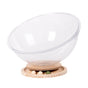 Four Seasons Acrylic Space Capsule Cat Bed Semi-closed Cool Nest Turntable Toy - XL V528-CATTERY-ROUND-XL-361607