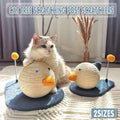 Cat Scratching Post Toy with Ball Claw Grinding Rope Tree for Indoor Play - Large V528-CATTOP-DUCK-LARGE-15353