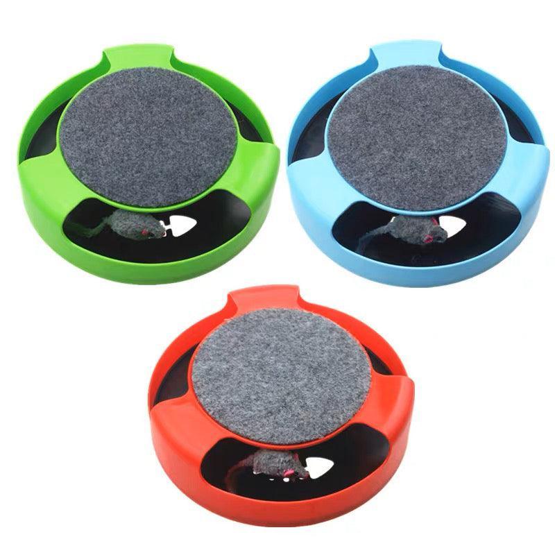 Motion Kitten Cat Toy Catch The Mouse Chase Interactive Cat Training Scratchpad - Red V528-CATTOY-RED-964533