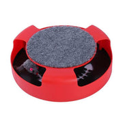Motion Kitten Cat Toy Catch The Mouse Chase Interactive Cat Training Scratchpad - Red V528-CATTOY-RED-964533