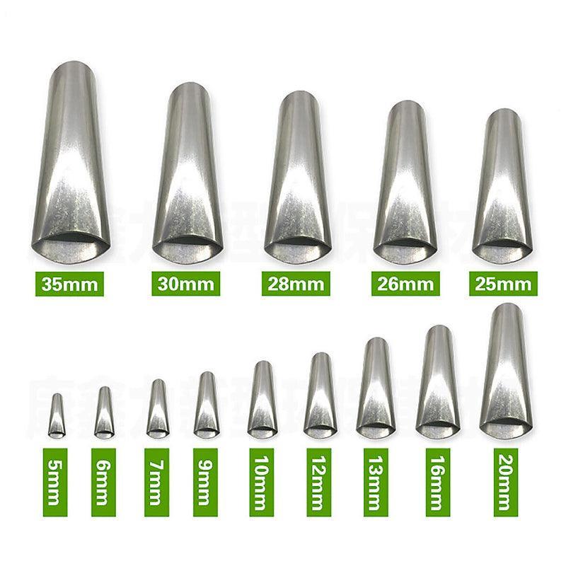17PCS Stainless Steel Perfect Caulking Nozzle Applicator Sealant Finishing Tool V528-CAULKINGNOZZLE-733871