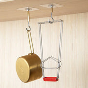 12 PCS Heavy Duty Self Adhesive Hooks Stainless Steel Ceiling Hooks for Home - Open V528-CEILING-HOOK-12PCS-OPEN-179302