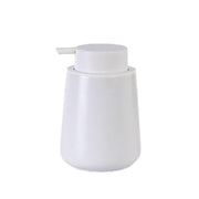 400ML Ceramic Stoneware Soap Dispenser Modern Design Lotion Pump Manual Bathroom - White V528-CERAMIC-BOTTLING-WHITE-210257
