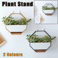 Wall Hanging Succulent Planter Pot Indoor Outdoor Flower Plant Vase Garden Decor - Gold V528-CERAMICS-GOLD-54654