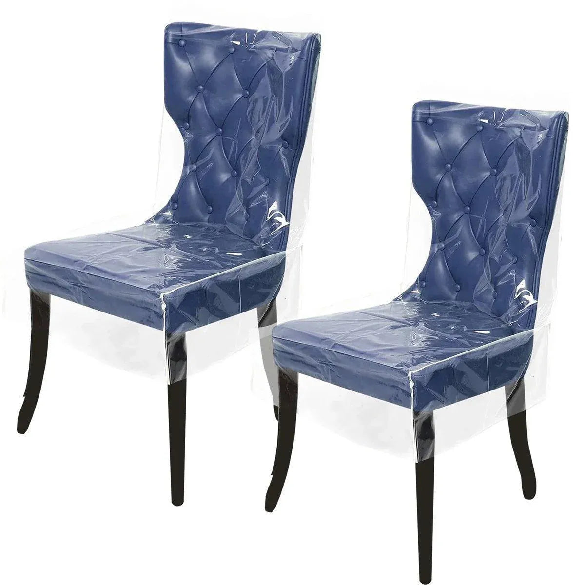 Elastic PVC Dining Chair Cushion Cover Universal Seat Protector with Backrest V528-CHAIR-CUSHION-427158
