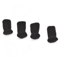 24Pcs Knitted Table Chair Leg Socks Sleeve Floor Protector Furniture Feet Covers - Black V528-CHAIRLEGSOCKS-BLACK-24-393451