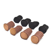 24Pcs Knitted Table Chair Leg Socks Sleeve Floor Protector Furniture Feet Covers - Black V528-CHAIRLEGSOCKS-BLACK-24-393451