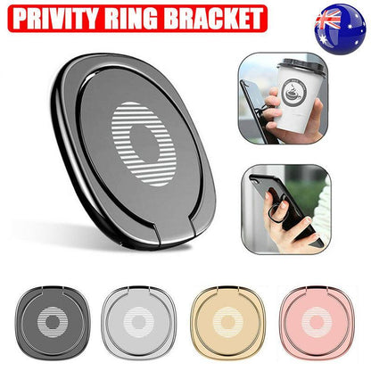 Iring Phone Ring Finger Holder Stand Mobile Grip with Mount Hook for iPhone and iPad - Silver V528-CHAOBOZHK-SILVER-507930