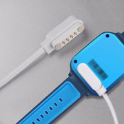 Universal Smart Watch Bracelet Charging Cable 4-Pin 2.54 Snap-on Charger Cords - White V528-CHARGINGCABLE-WHITE-489141