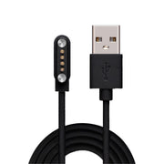 Universal Smart Watch Bracelet Charging Cable 4-Pin 2.54 Snap-on Charger Cords - White V528-CHARGINGCABLE-WHITE-489141